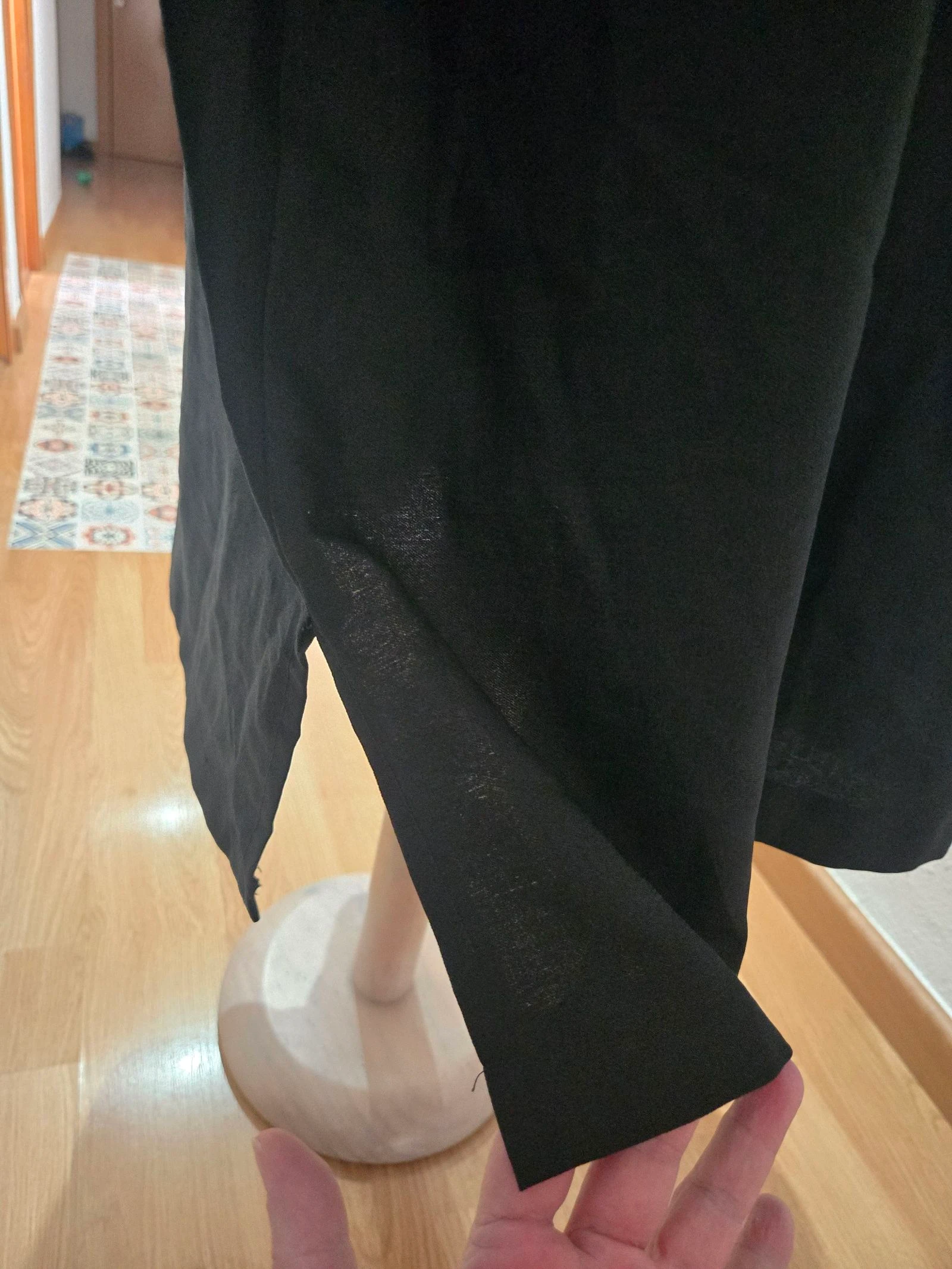 Vestido túnica preto 4xl – photo 3
